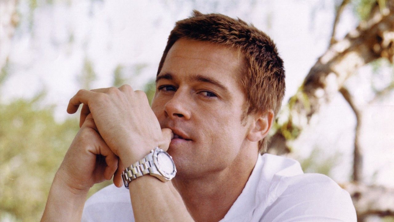 Brad Pitt Cute Full HD Wallpaper - 1080p Full HD Wallpaper