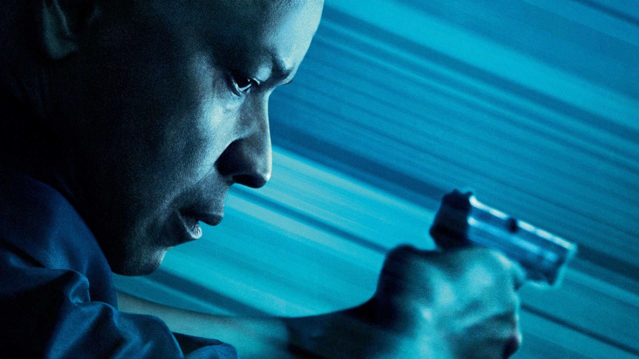 Denzel Washington With Gun Amazing Full HD Wallpaper - 1080p Full HD Wallpaper