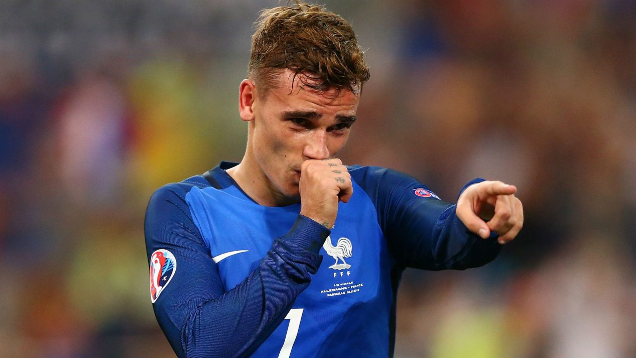 Antoine Griezmann Cute Reaction - 1080p Full HD Wallpaper