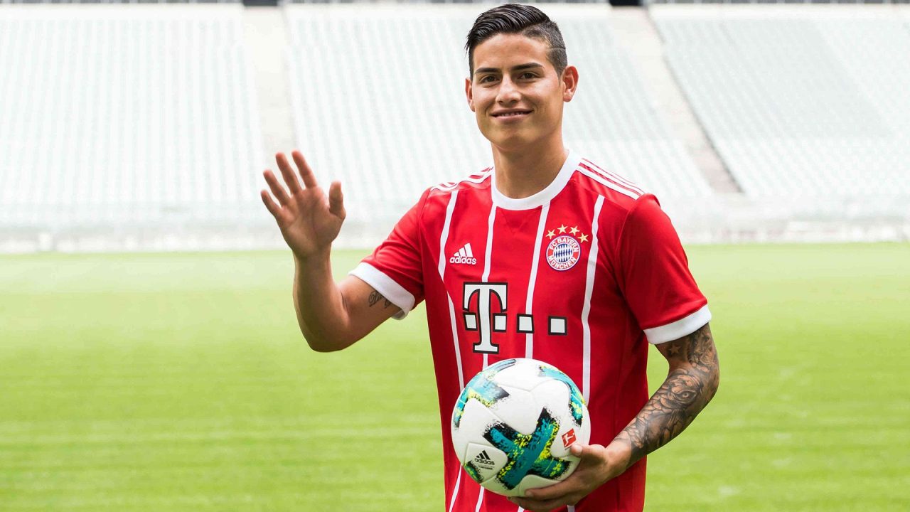 James Rodriguez At Practice Session - 1080p Full HD Wallpaper