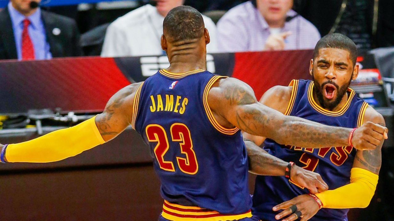 Kyrie Irving And Lebron James Happy Moment - 1080p Full HD Wallpaper