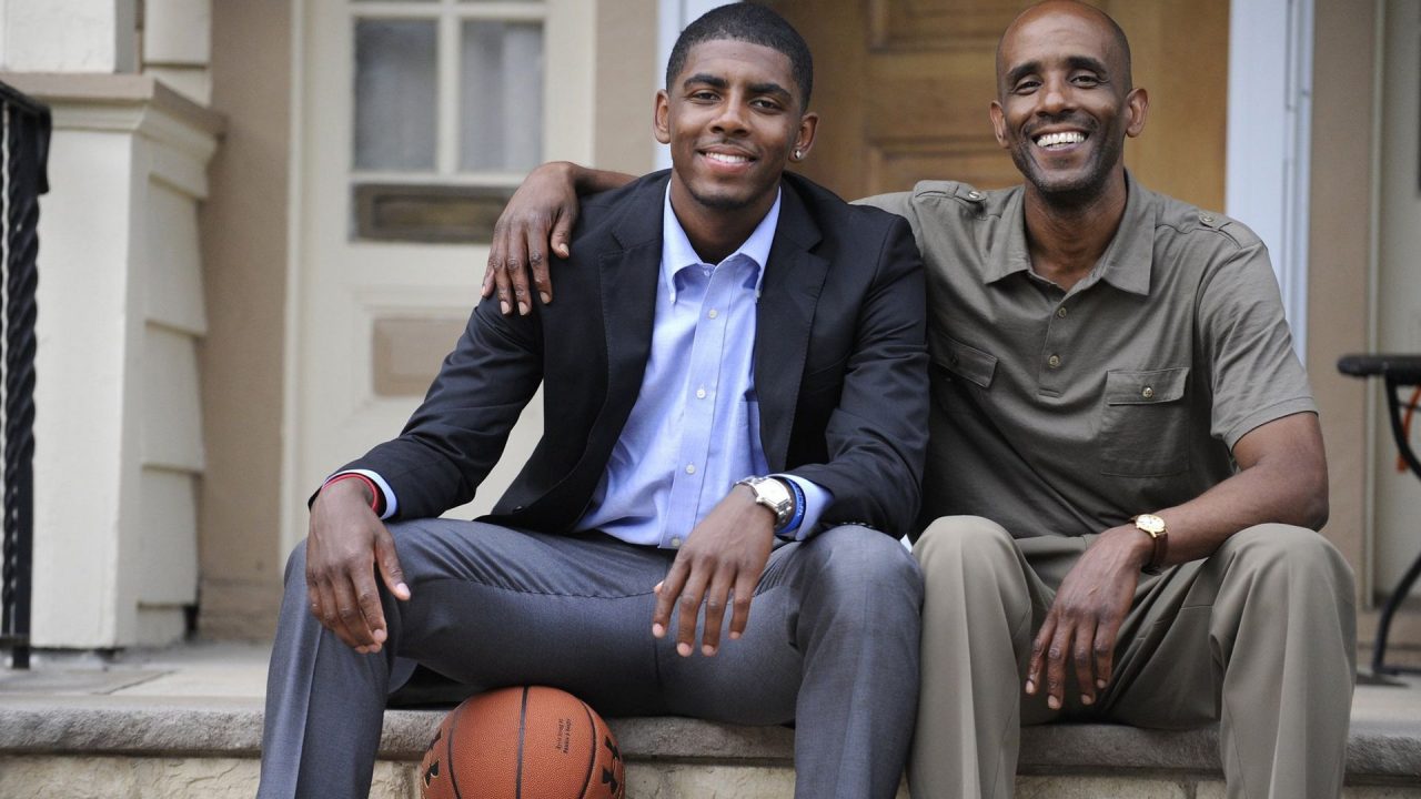 Kyrie Irving With Her Father Pics - 1080p Full HD Wallpaper
