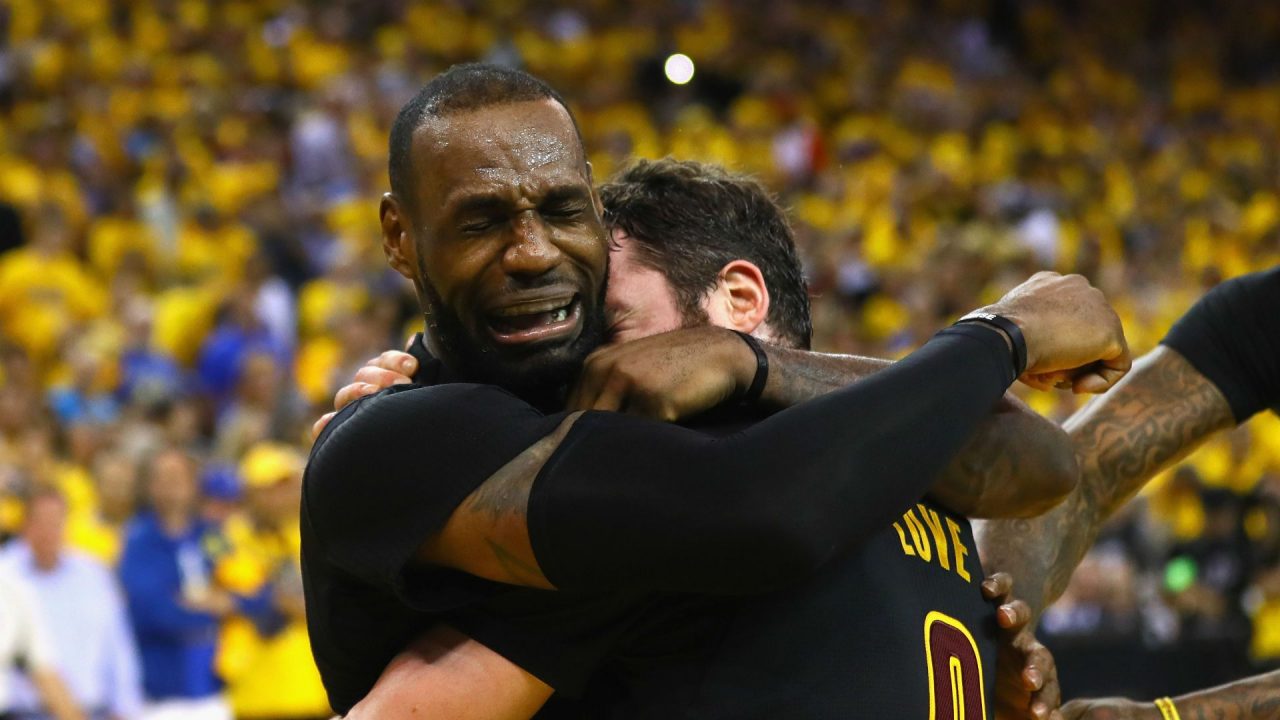 Lebron James And Kevin Love Crying Image - 1080p Full HD Wallpaper