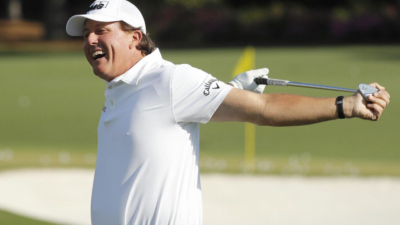 Phil Mickelson Happy Moment - 1080p Full HD Wallpaper