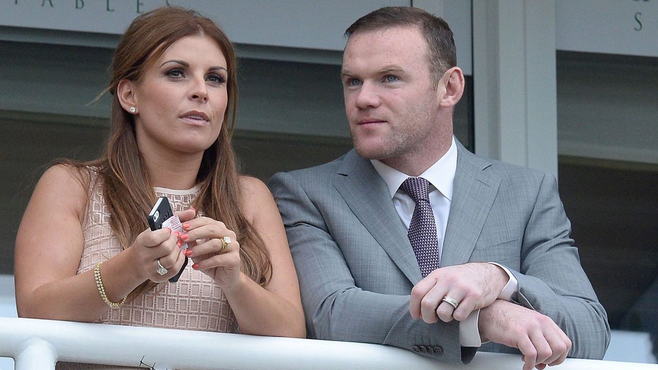 Wayne Rooney With His Wife - 1080p Full HD Wallpaper