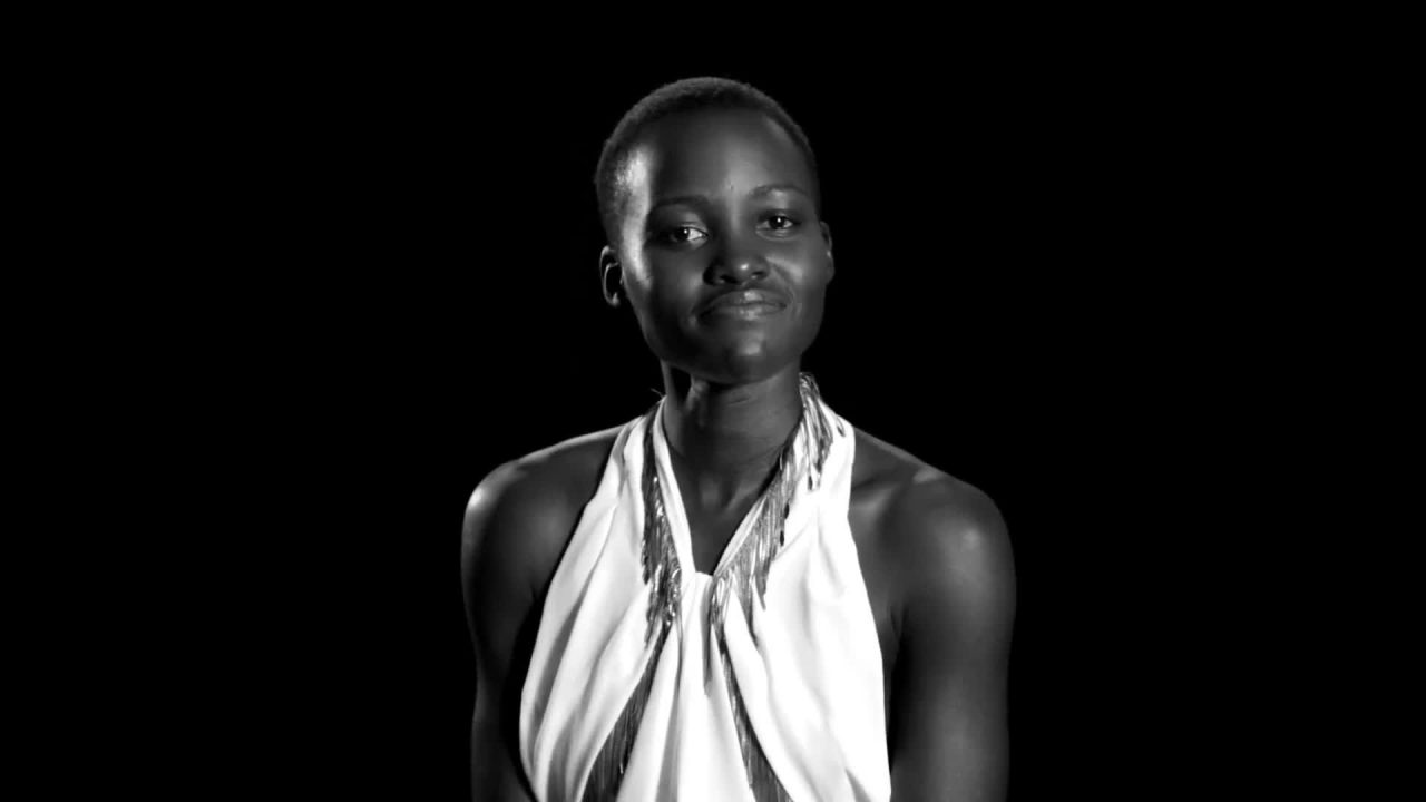 Black And White Pics Of Lupita Nyong'o - 1080p Full HD Wallpaper