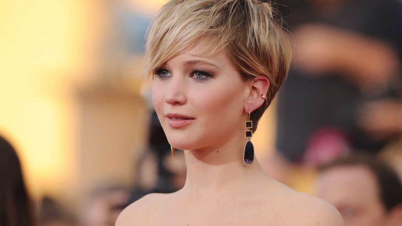 Jennifer Lawrence New Hairstyle Pics - 1080p Full HD Wallpaper