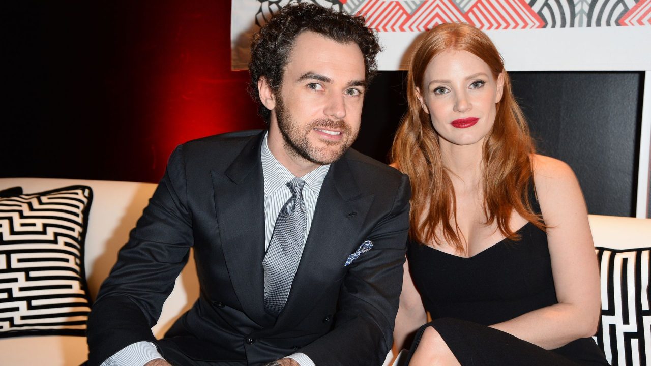 Jessica Chastain With His Boyfriend - 1080p Full HD Wallpaper