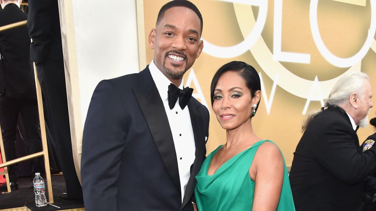 Will Smith With His Wife - 1080p Full HD Wallpaper