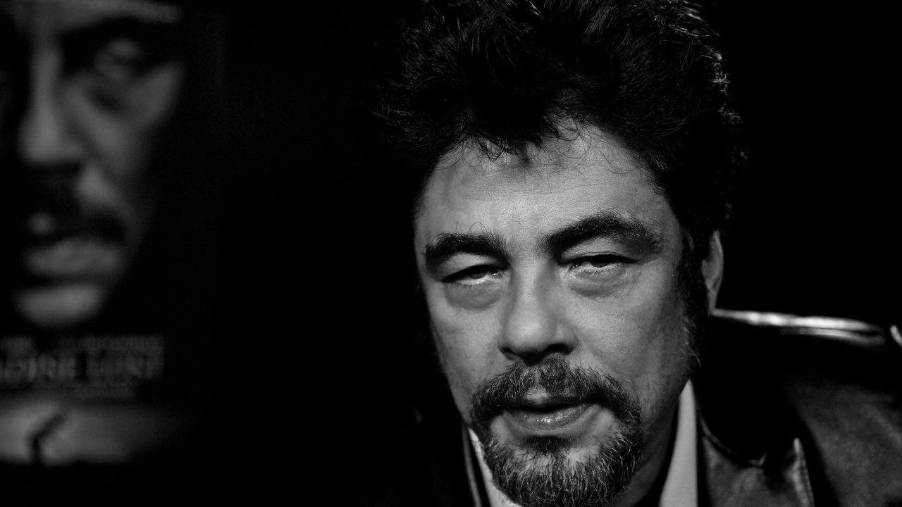 Black And White Pics Of Benicio Del Toro - 1080p Full HD Wallpaper