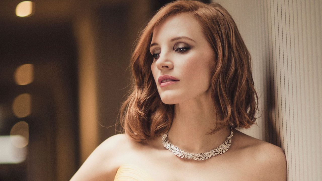 Glamorous Look Pics Of Jessica Chastain - 1080p Full HD Wallpaper