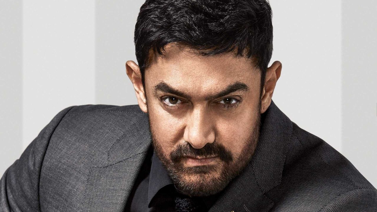 Close Up Face Images Of Aamir Khan - 1080p Full HD Wallpaper