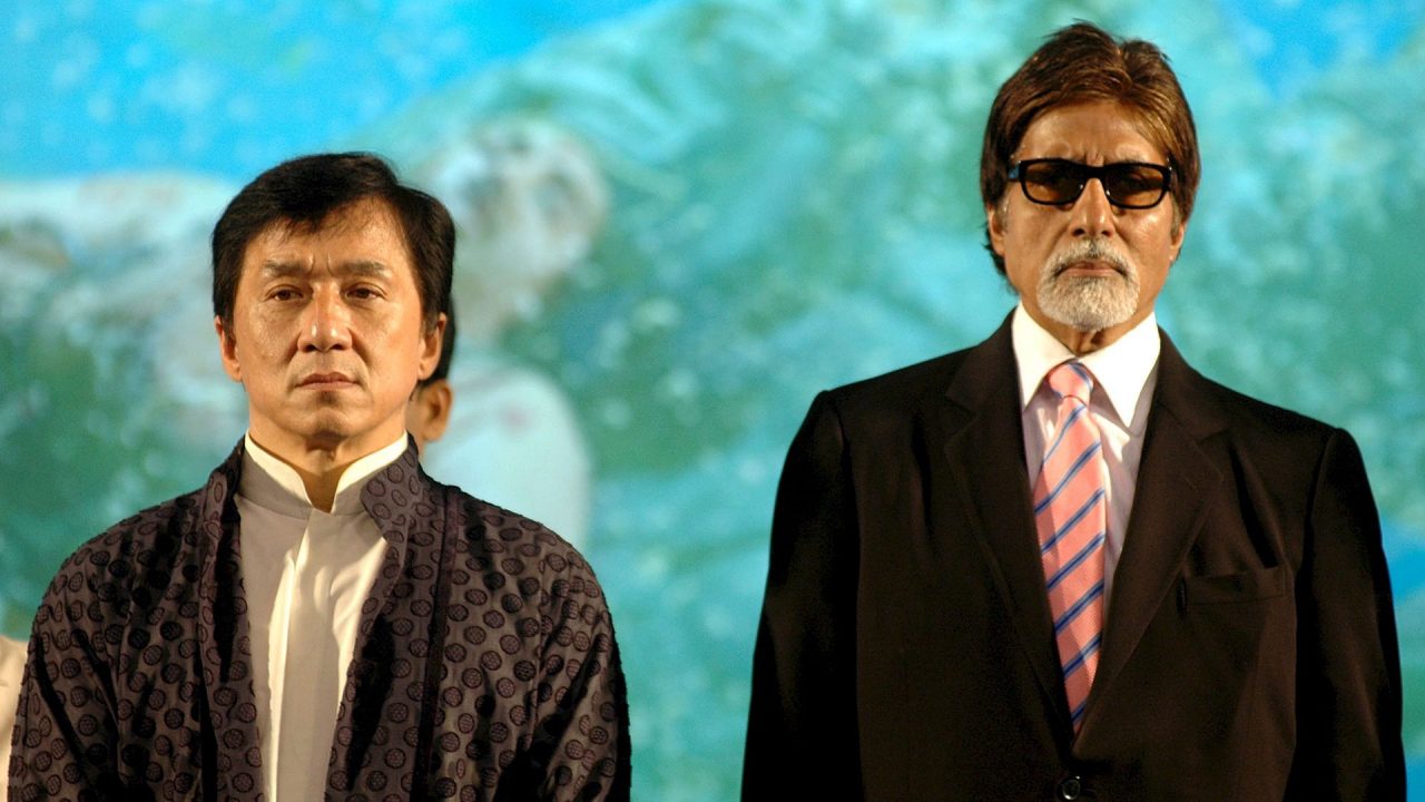 Latest Pics Of Amitabh Bachchan And Jackie Chan - 1080p Full HD Wallpaper