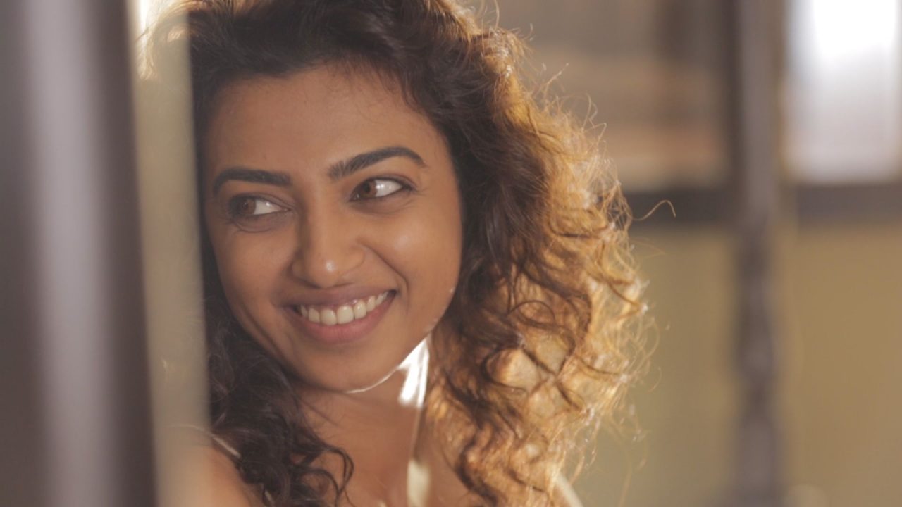 Radhika Apte Smiling Side Look Pics - 1080p Full HD Wallpaper